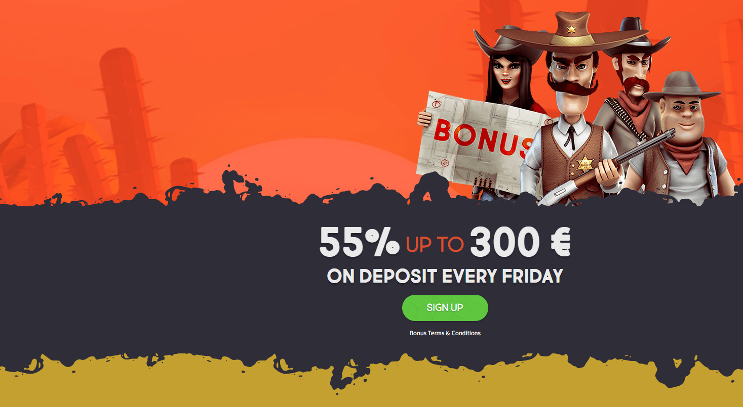 GunsBet Casino Friday Reload Bonus