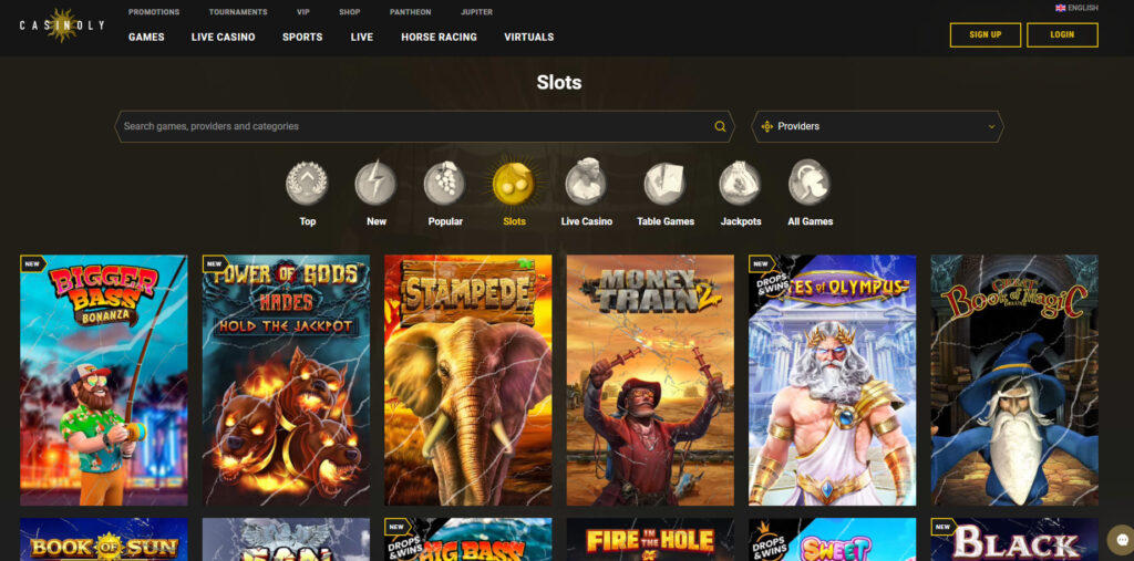 Casinoly Casino pokies and slots