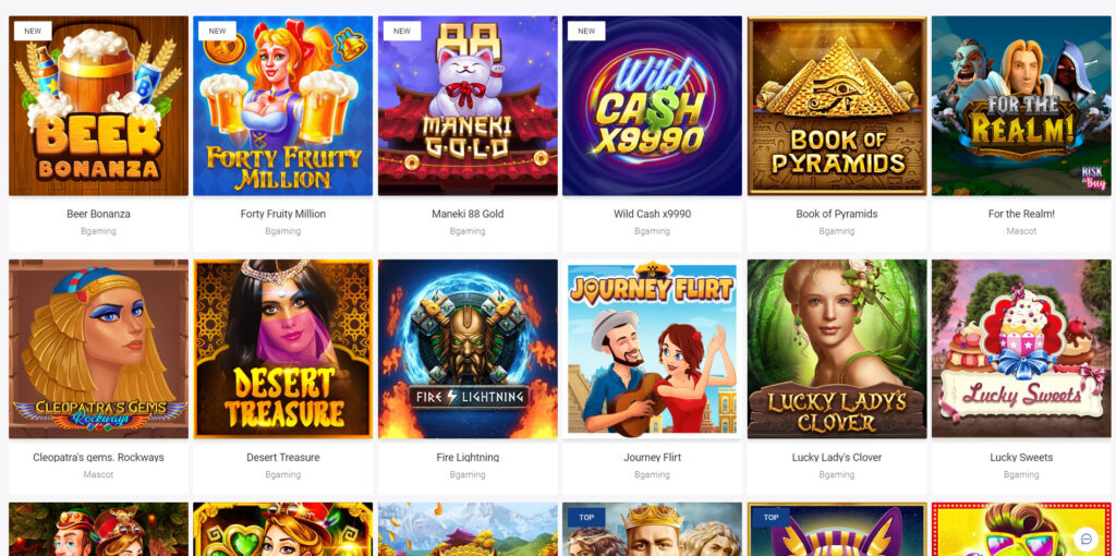 Rollers.io Casino slots
