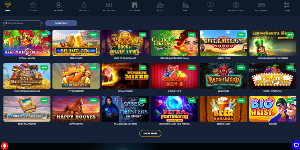 Slotman Casino pokies